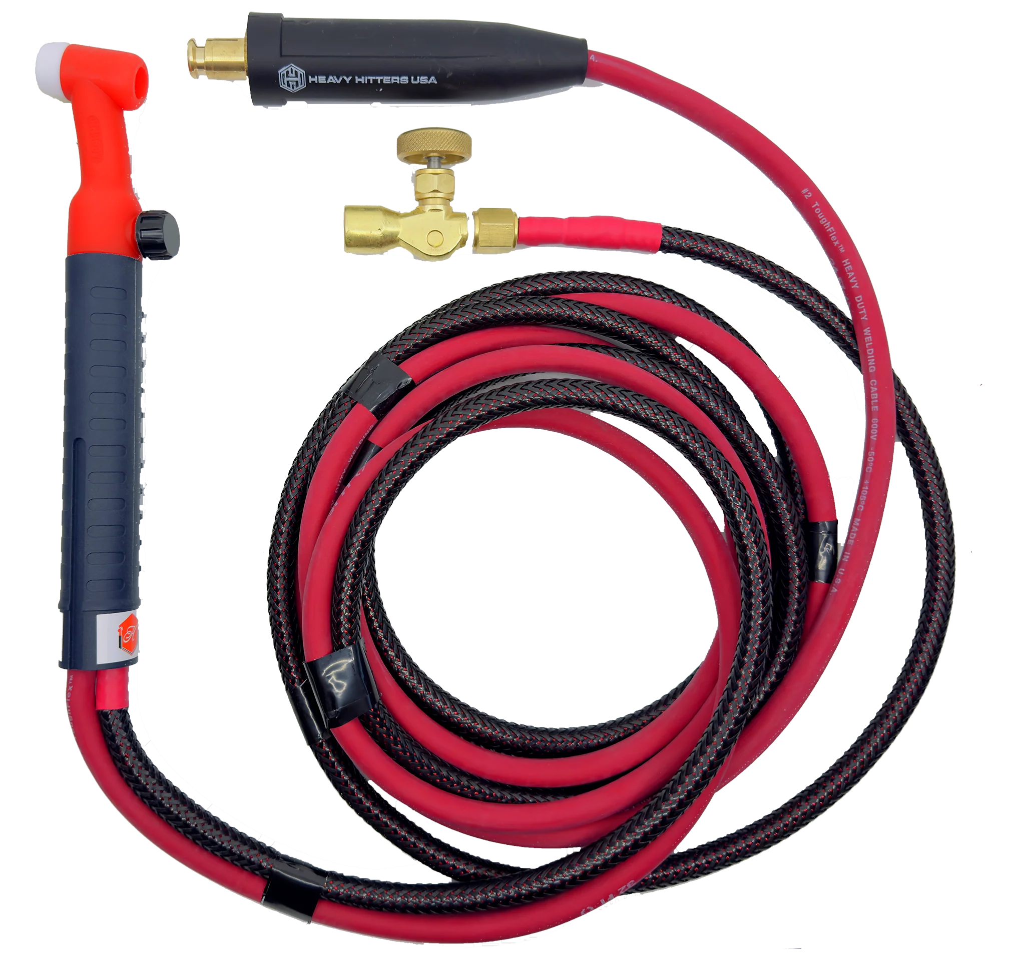 HEAVY HITTERS- 300 Amp Tig Rig - HH326FV Flex w/ Valve